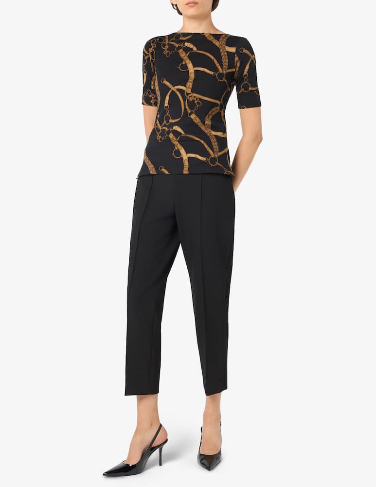 rinascente Lauren Ralph Lauren Patterned knit t-shirt