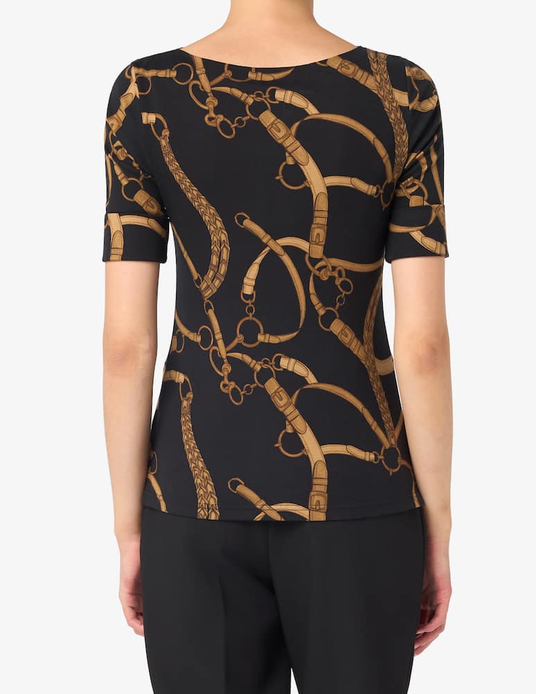 rinascente Lauren Ralph Lauren Patterned knit t-shirt