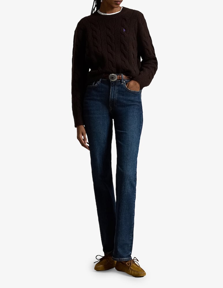 rinascente Polo Ralph Lauren Cable-knit crewneck jumper