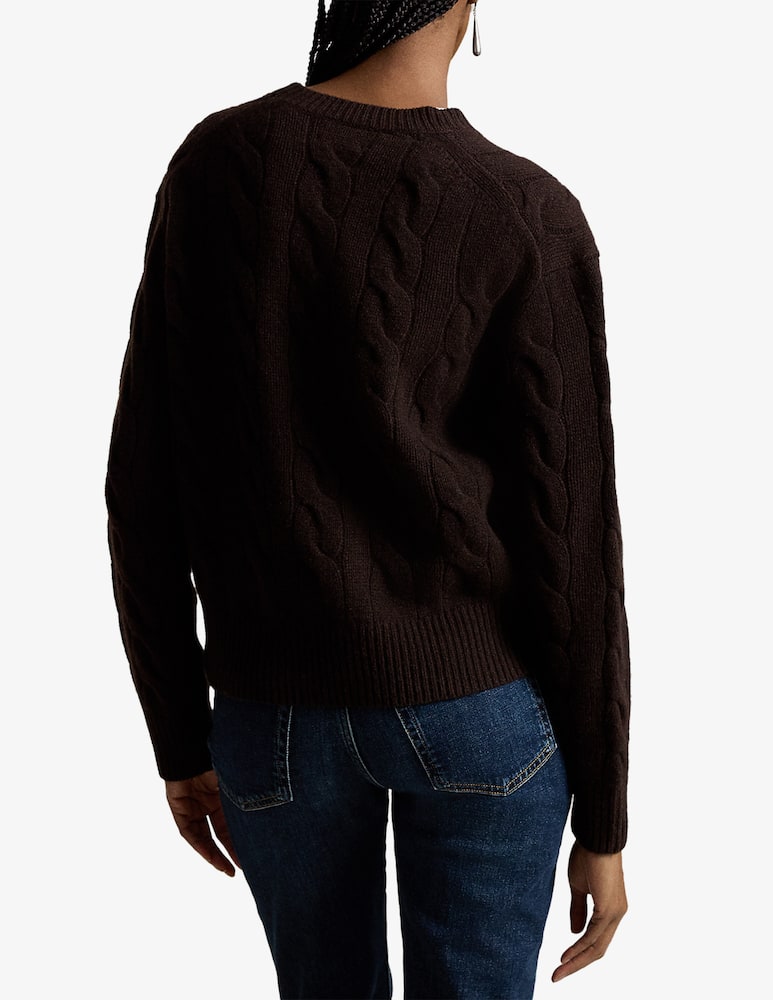 rinascente Polo Ralph Lauren Cable-knit crewneck jumper