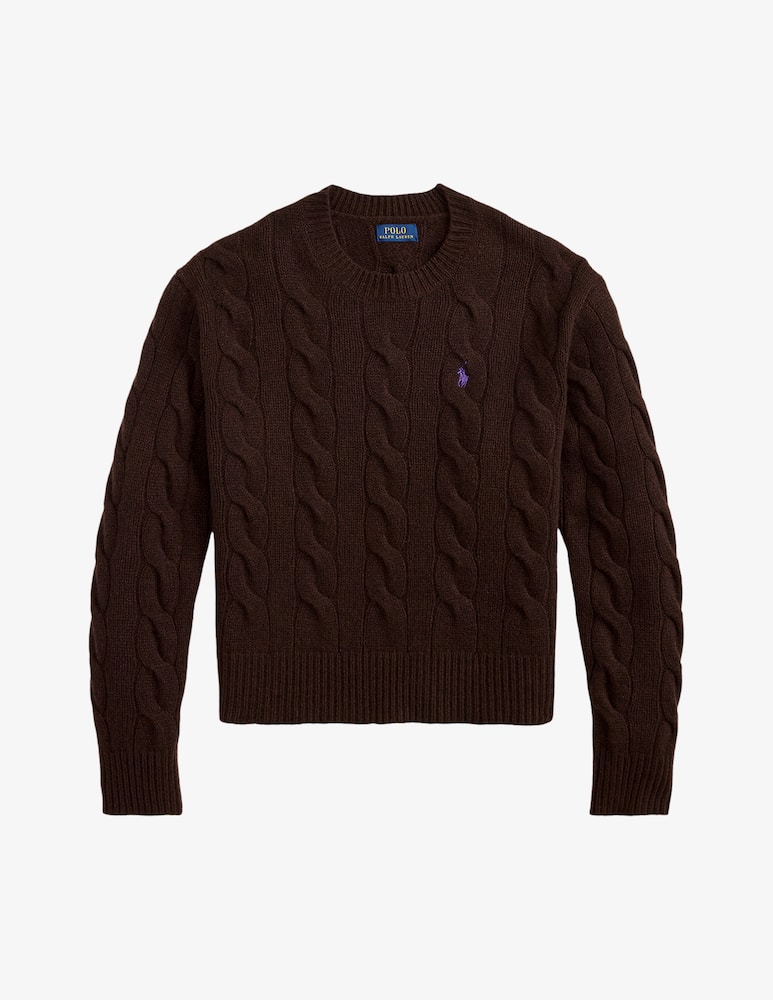 rinascente Polo Ralph Lauren Cable-knit crewneck jumper