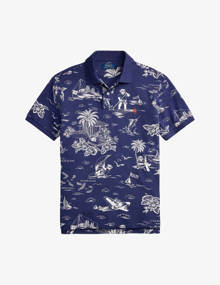 rinascente Polo Ralph Lauren Sport polo with bear print
