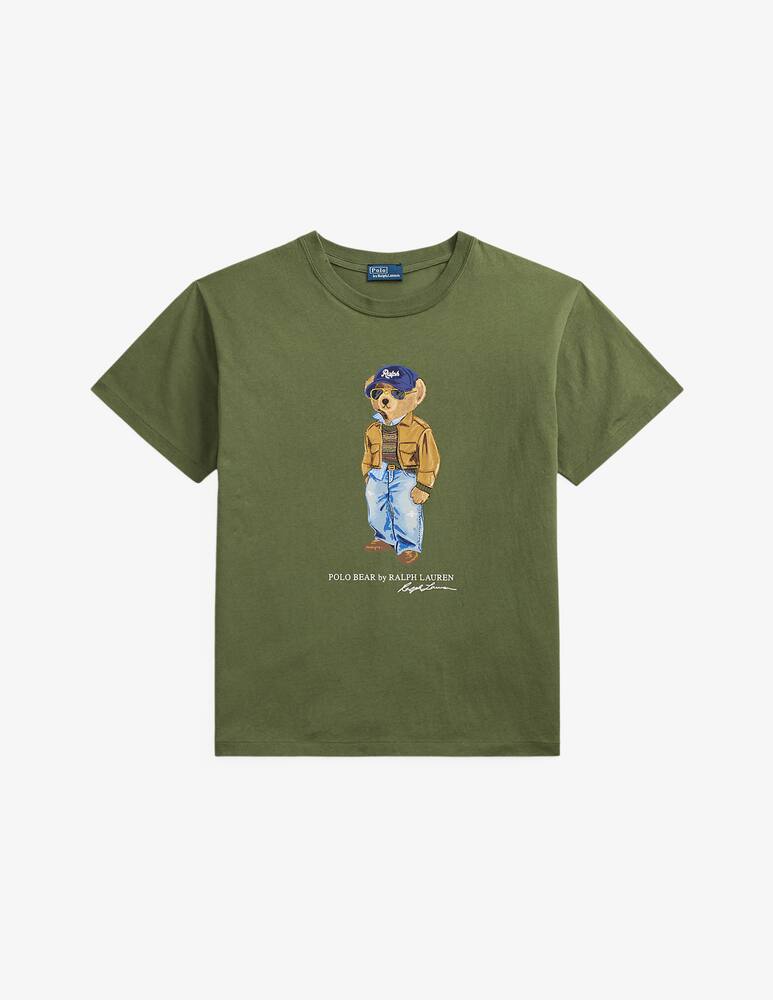 Polo Ralph Lauren T-shirt in maglia con orso - immagine 5
