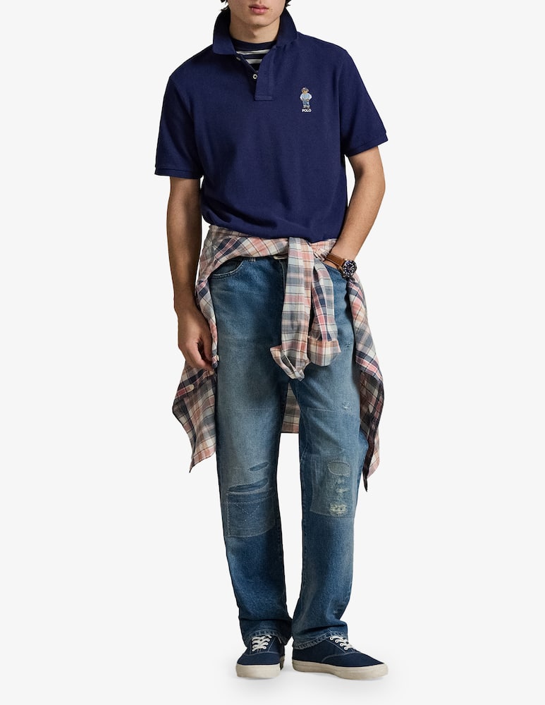 rinascente Polo Ralph Lauren Polo bear denim chest t-shirt