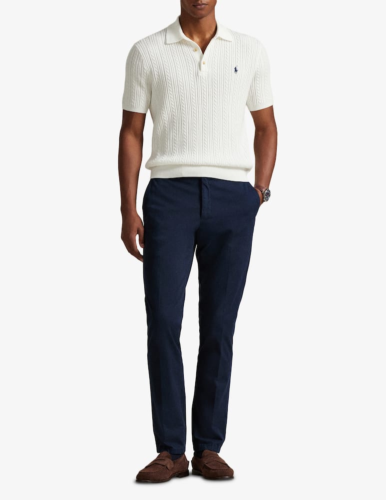 rinascente Polo Ralph Lauren Cable knit polo