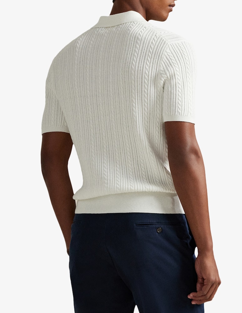 rinascente Polo Ralph Lauren Cable knit polo
