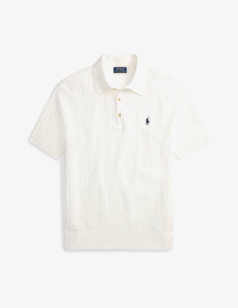 rinascente Polo Ralph Lauren Cable knit polo