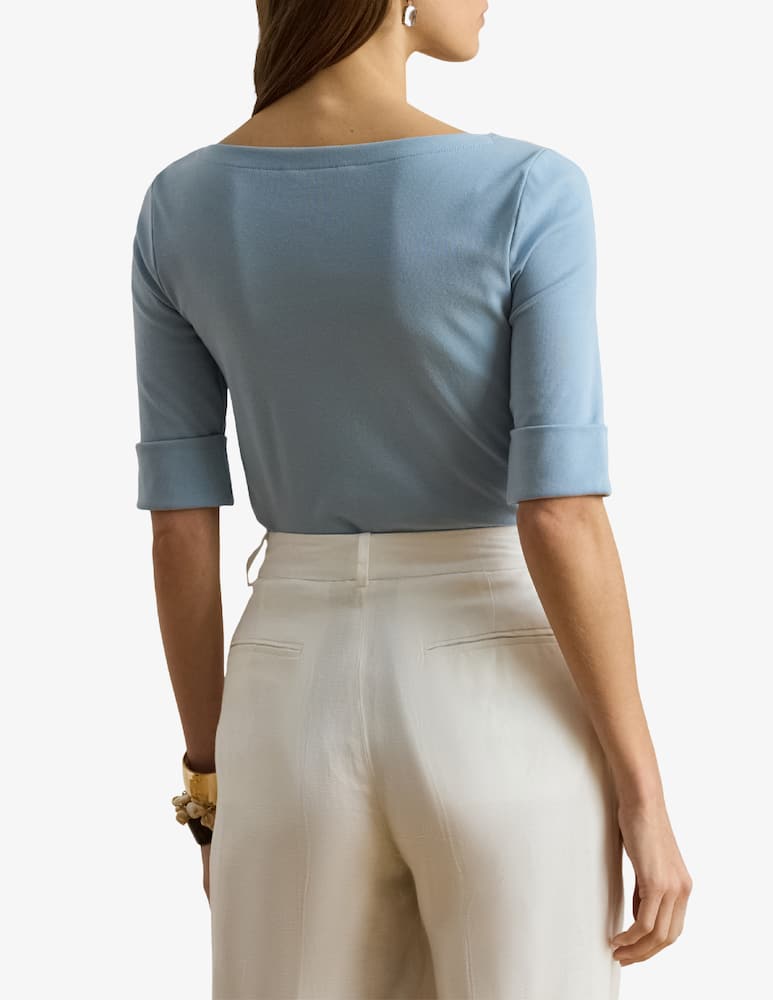 rinascente Lauren Ralph Lauren Judy 3/4 sleeve knit tee