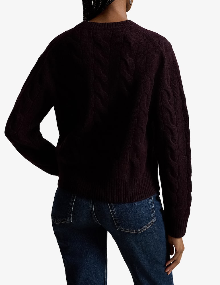 Polo Ralph Lauren Cable-knit crewneck jumper - picture 3 Polo Ralph Lauren Cable-knit crewneck jumper - picture 3
