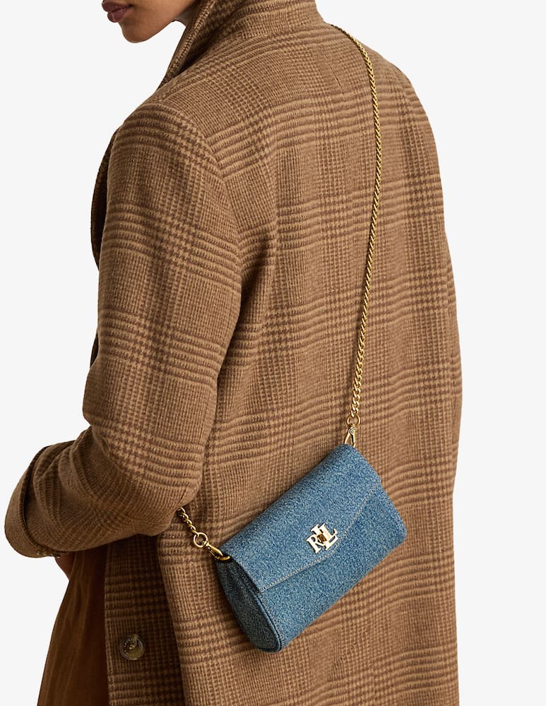 Lauren Ralph Lauren Denim crossbody wallet - picture 2 Lauren Ralph Lauren Denim crossbody wallet - picture 2
