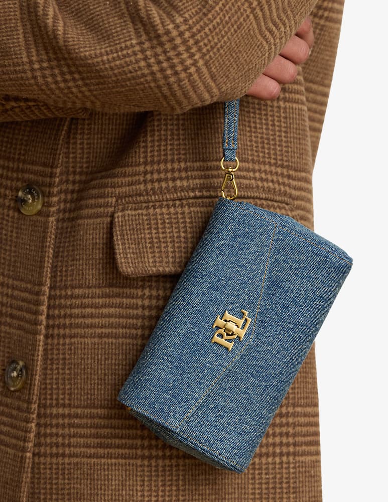 Lauren Ralph Lauren Denim crossbody wallet - picture 4 Lauren Ralph Lauren Denim crossbody wallet - picture 4