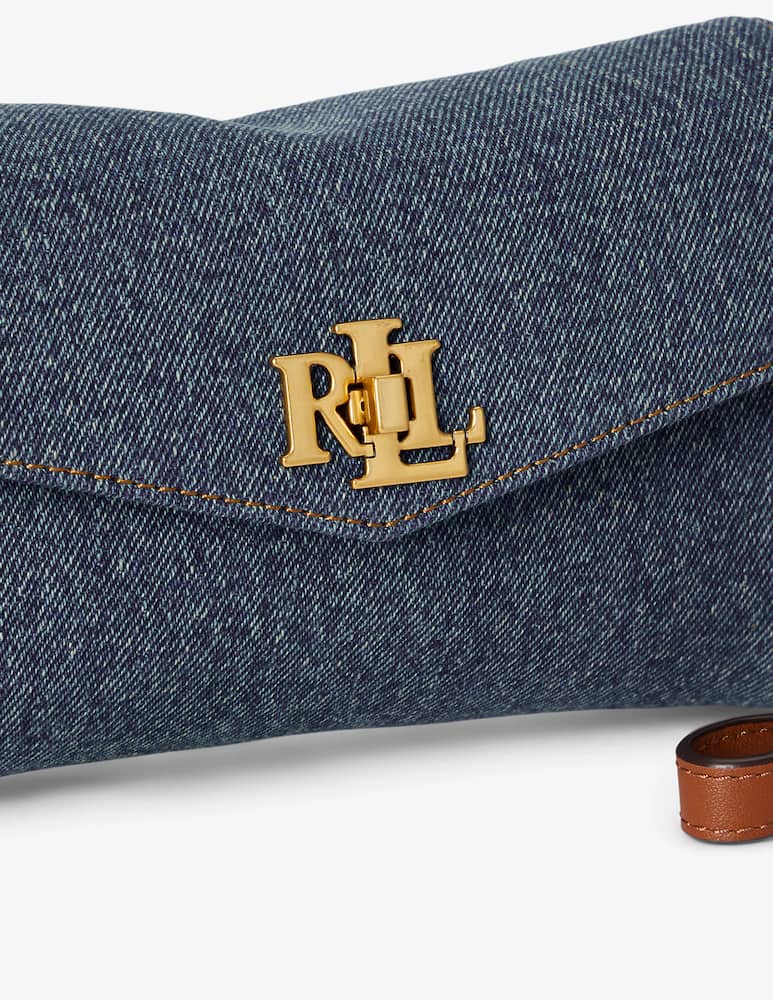 rinascente Lauren Ralph Lauren Portafoglio a tracolla in jeans