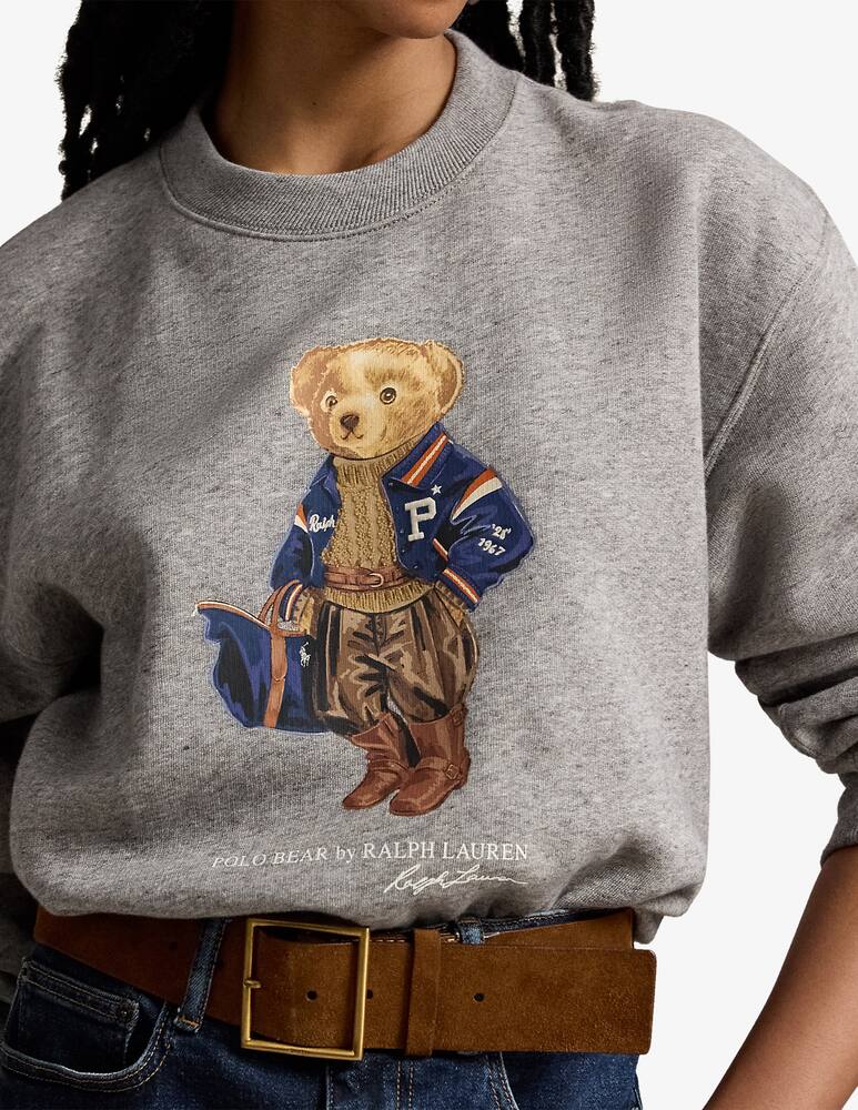 rinascente Polo Ralph Lauren Felpa girocollo con orso