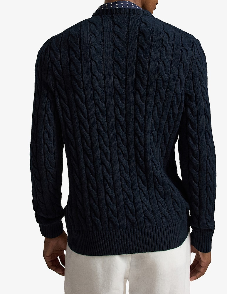 Polo Ralph Lauren Maglia girocollo a trecce - immagine 3 Polo Ralph Lauren Maglia girocollo a trecce - immagine 3
