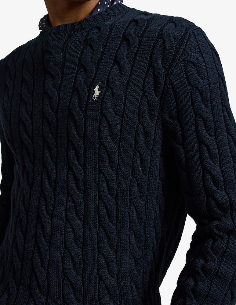 Polo Ralph Lauren Maglia girocollo a trecce - immagine 4 Polo Ralph Lauren Maglia girocollo a trecce - immagine 4