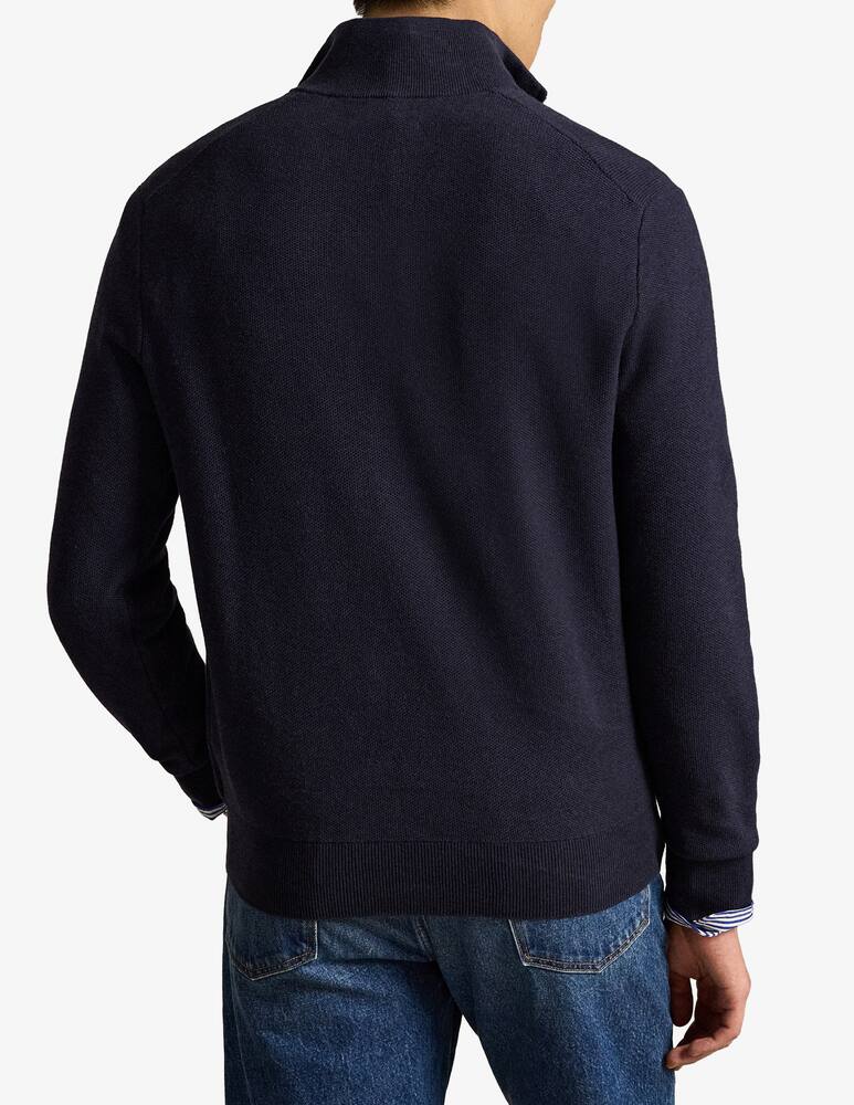 Polo Ralph Lauren Maglia con mezza zip nido d'ape - immagine 3 Polo Ralph Lauren Maglia con mezza zip nido d'ape - immagine 3