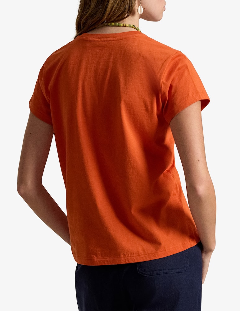 Polo Ralph Lauren T-shirt in jersey ricamata - immagine 3 Polo Ralph Lauren T-shirt in jersey ricamata - immagine 3