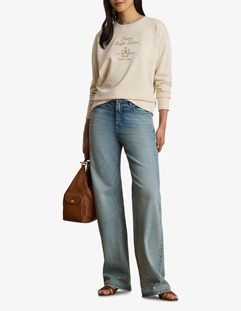 rinascente Lauren Ralph Lauren Felpa con logo ricamato