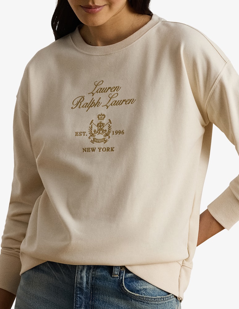 rinascente Lauren Ralph Lauren Felpa con logo ricamato