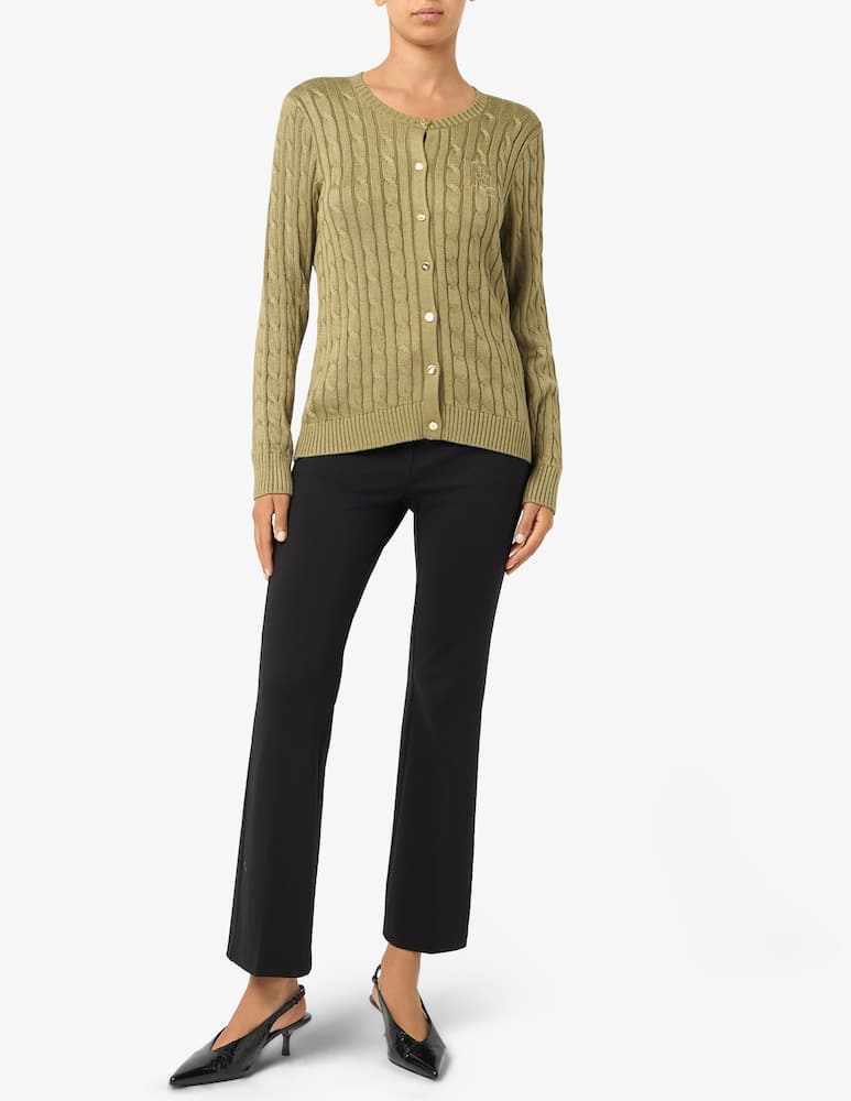 rinascente Lauren Ralph Lauren Cardigan lavorato a trecce