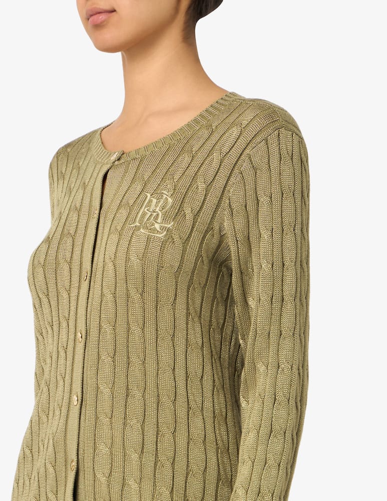 rinascente Lauren Ralph Lauren Cardigan lavorato a trecce
