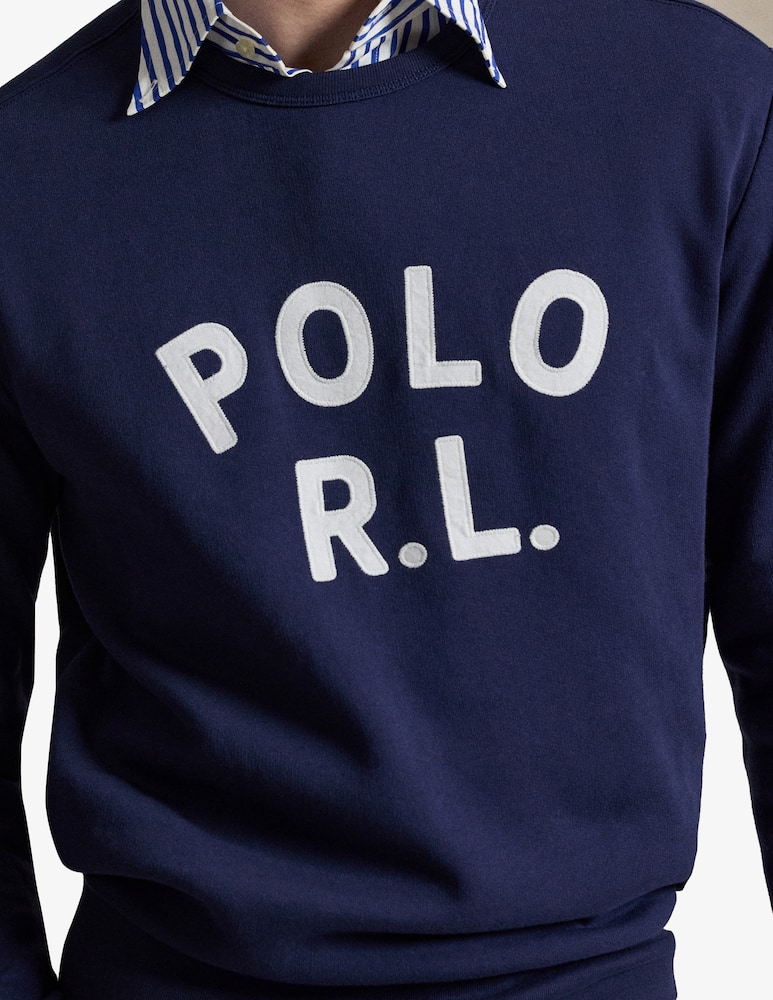 rinascente Polo Ralph Lauren Felpa girocollo con logo Polo R.L.