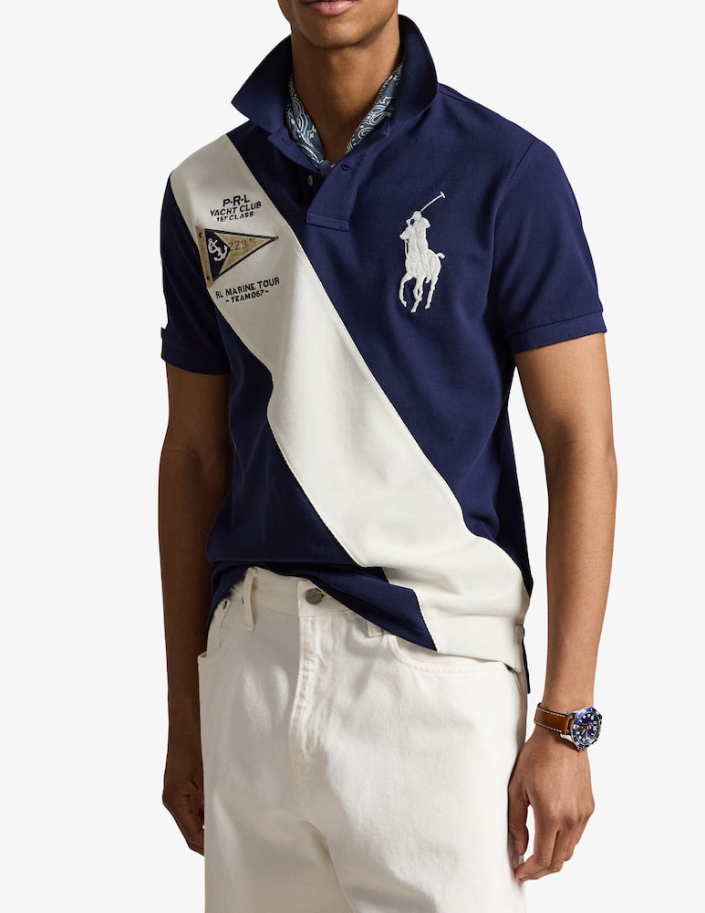 rinascente Polo Ralph Lauren Polo con fascia diagonale big pony