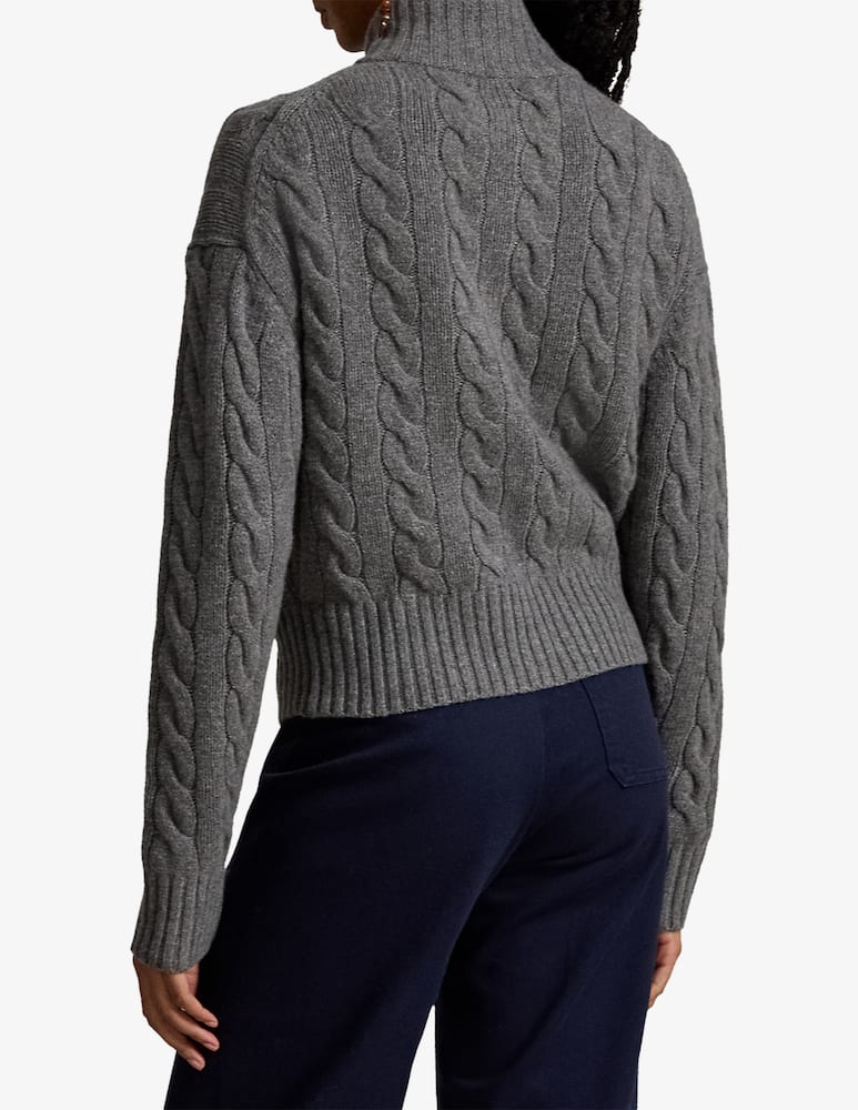 rinascente Polo Ralph Lauren Cable knit half-zip jumper