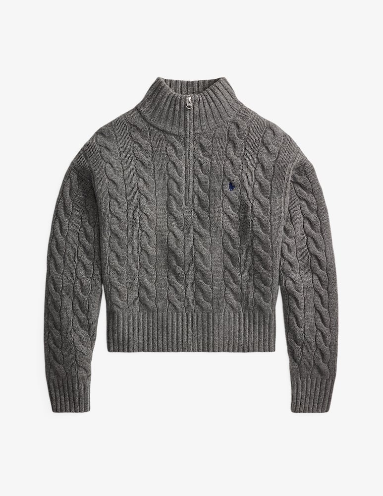 rinascente Polo Ralph Lauren Cable knit half-zip jumper