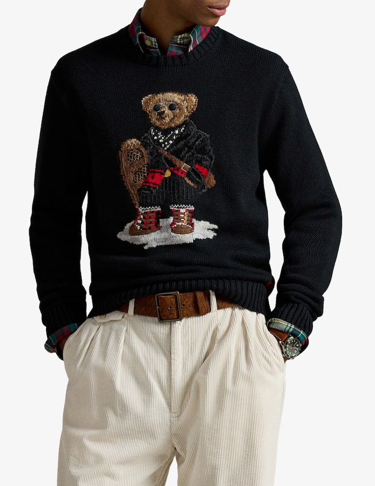 rinascente Polo Ralph Lauren Maglione con orso holiday