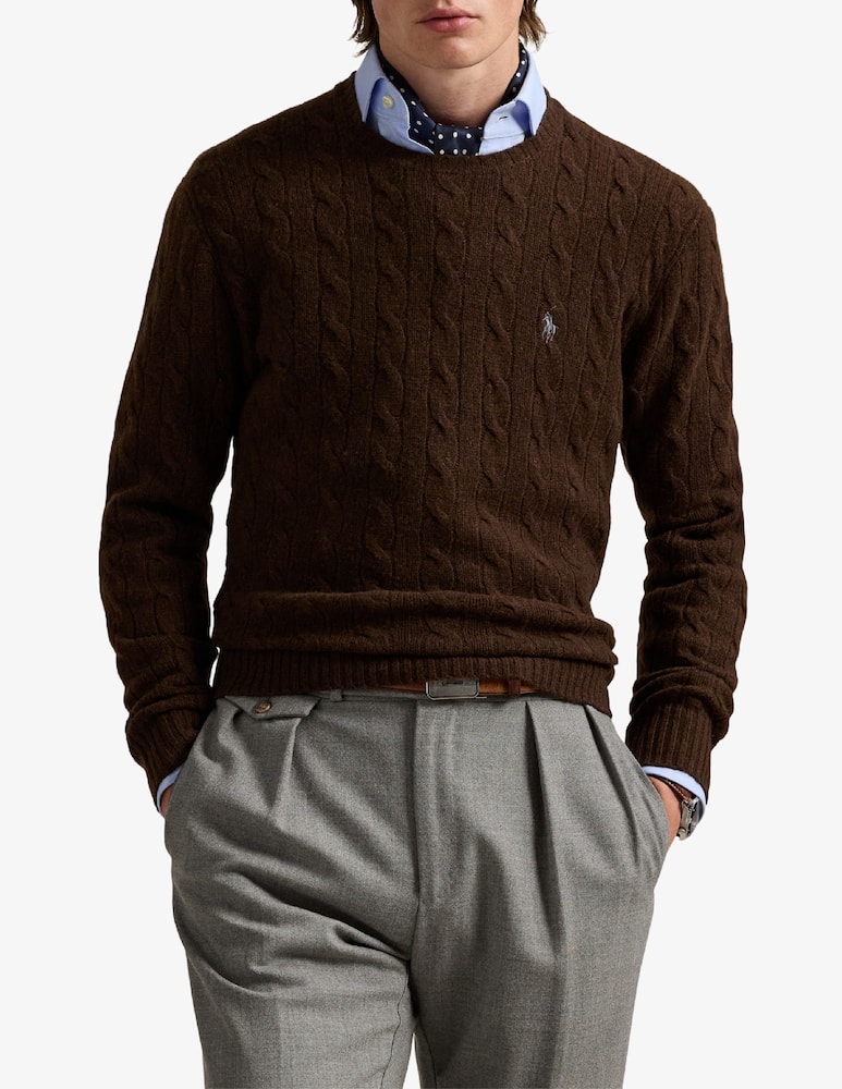 rinascente Polo Ralph Lauren Cable knit cashmere jumper
