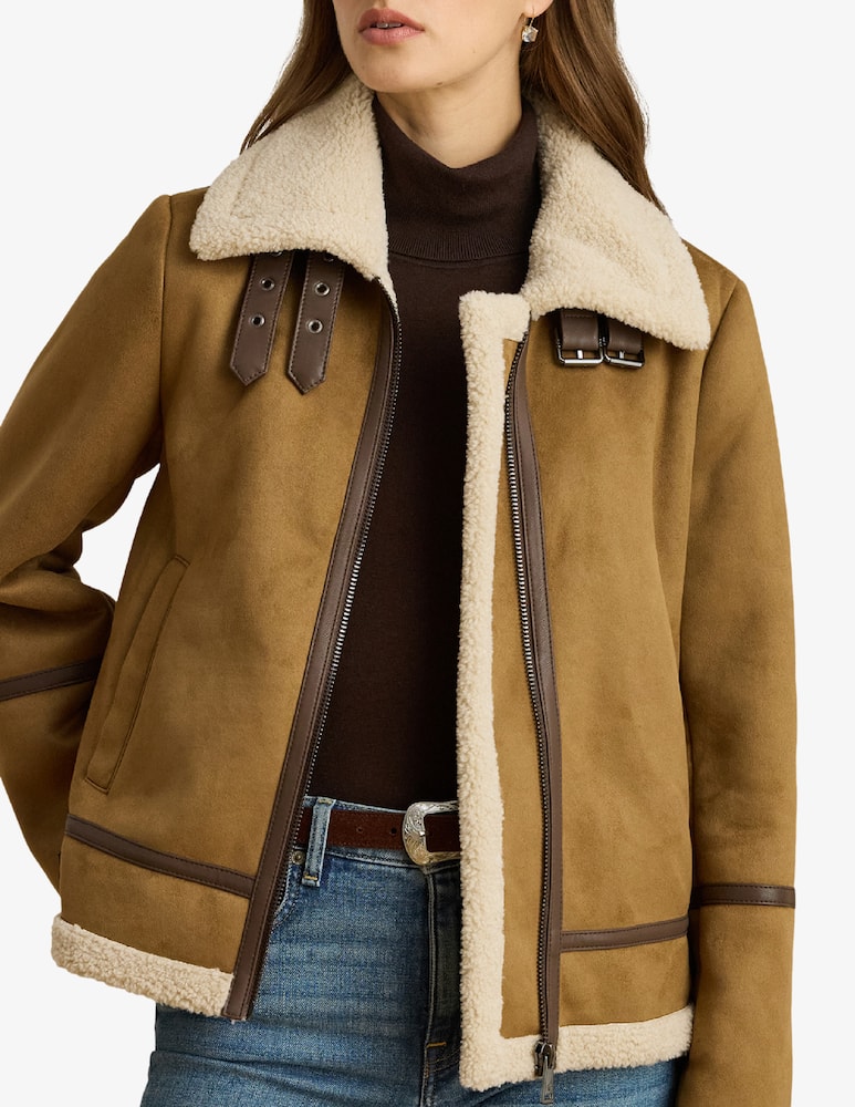 Lauren Ralph Lauren Giacca foderata in shearling - immagine 1 Lauren Ralph Lauren Giacca foderata in shearling - immagine 1