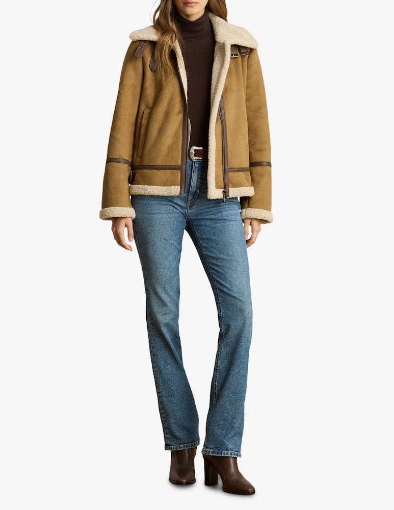 Lauren Ralph Lauren Giacca foderata in shearling - immagine 2 Lauren Ralph Lauren Giacca foderata in shearling - immagine 2