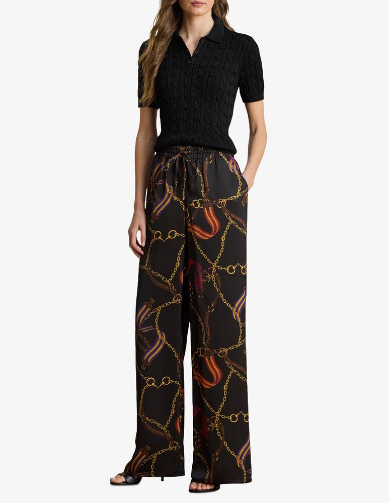 rinascente Lauren Ralph Lauren Cable knit polo pullover