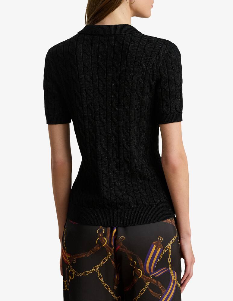 rinascente Lauren Ralph Lauren Cable knit polo pullover