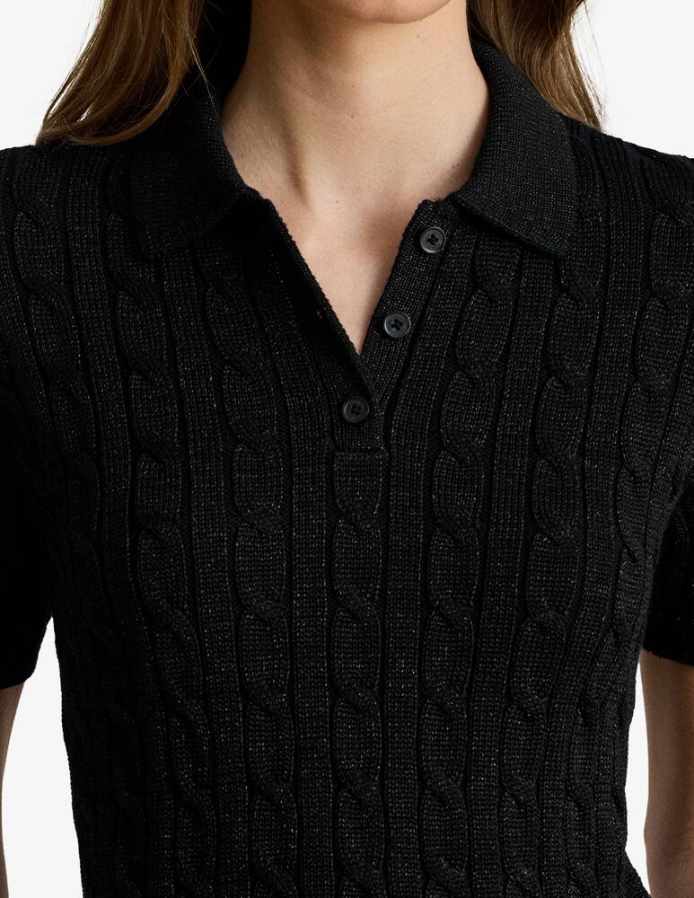 rinascente Lauren Ralph Lauren Cable knit polo pullover