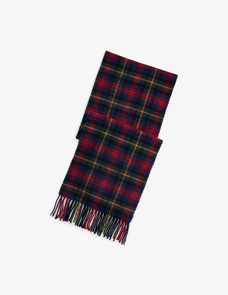 rinascente Polo Ralph Lauren Classic plaid check scarf
