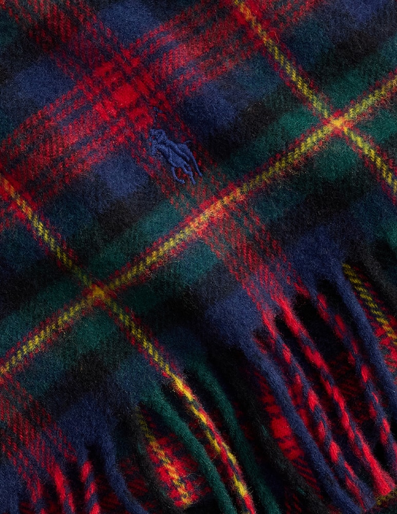 rinascente Polo Ralph Lauren Classic plaid check scarf