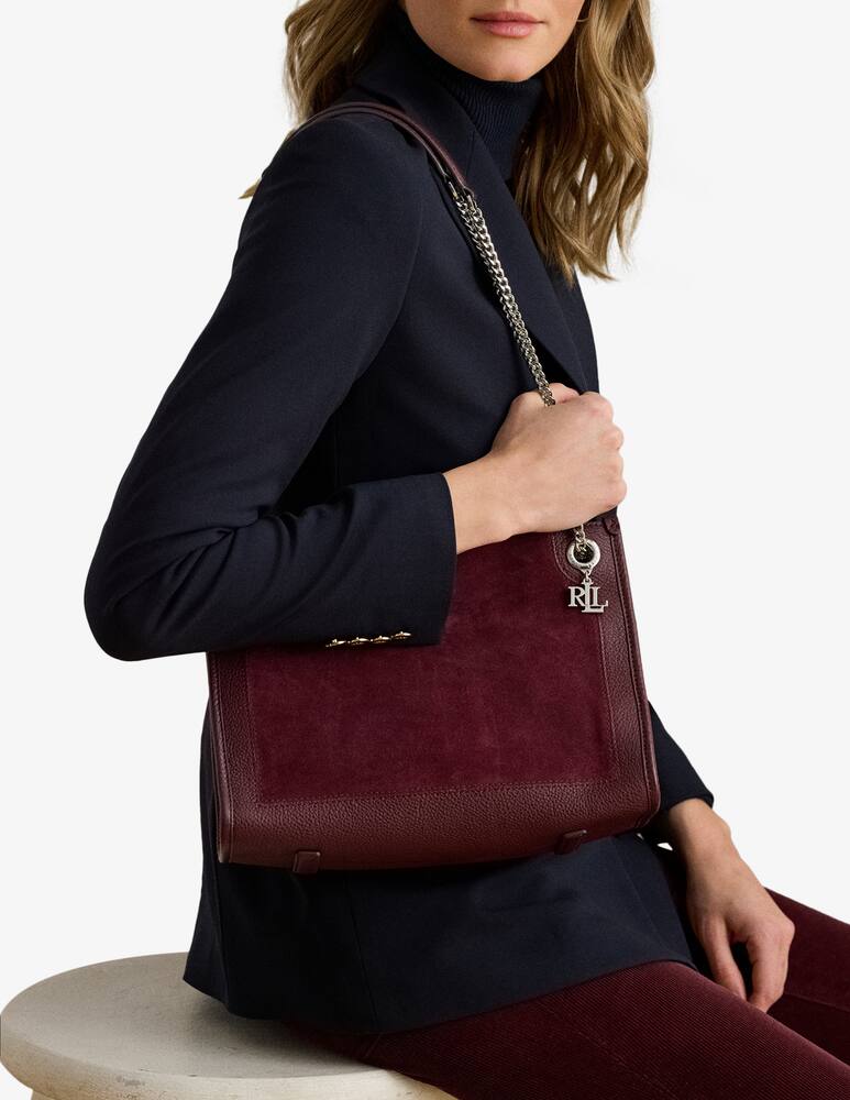 rinascente Lauren Ralph Lauren Bradley suede tote