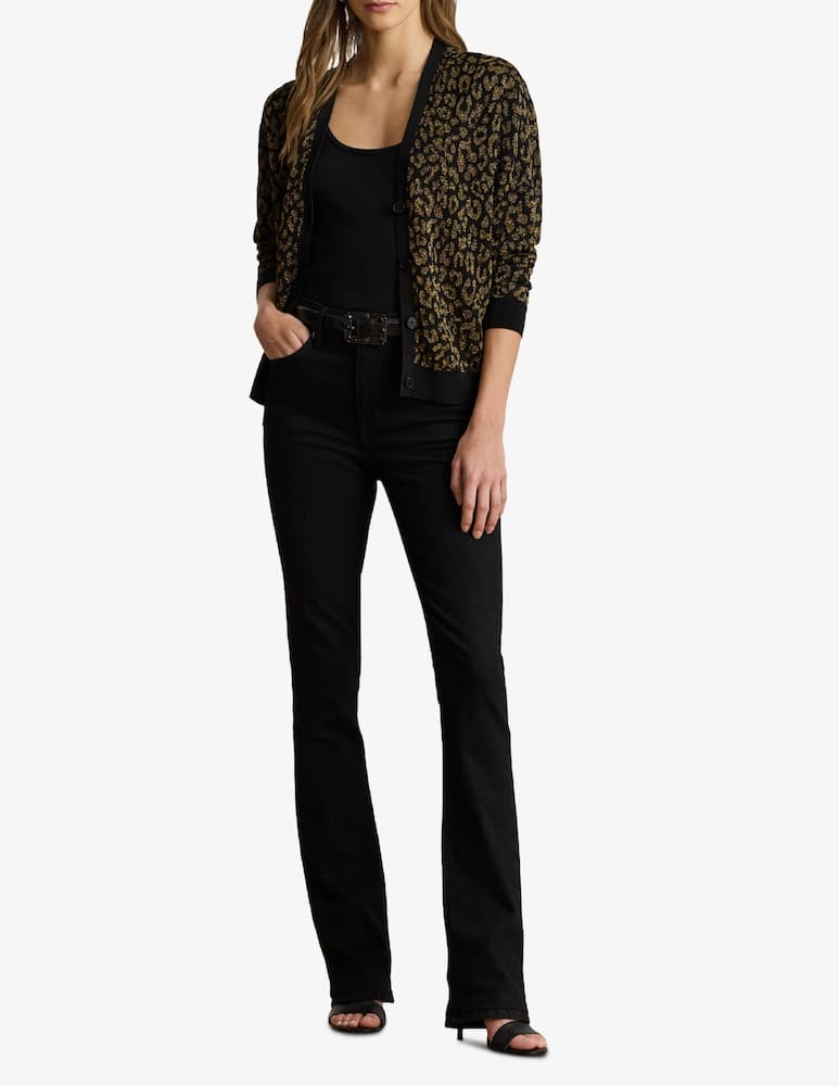 rinascente Lauren Ralph Lauren Parrie leopard cardigan