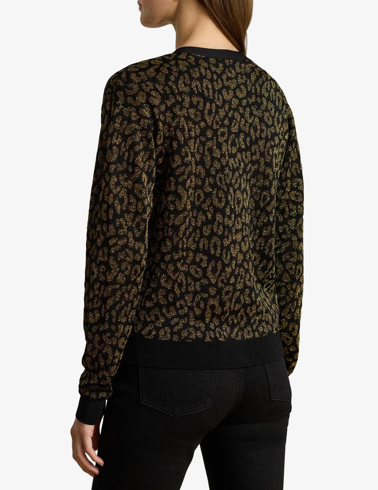 rinascente Lauren Ralph Lauren Parrie leopard cardigan