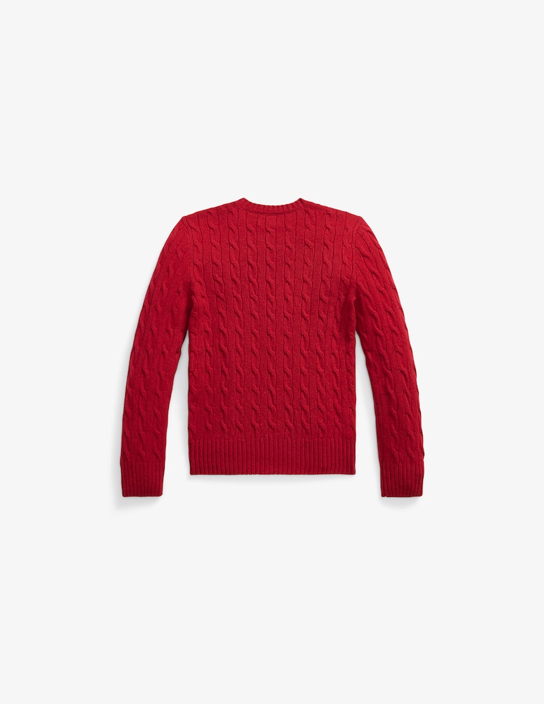 rinascente Polo Ralph Lauren Maglia girocollo a trecce in lana
