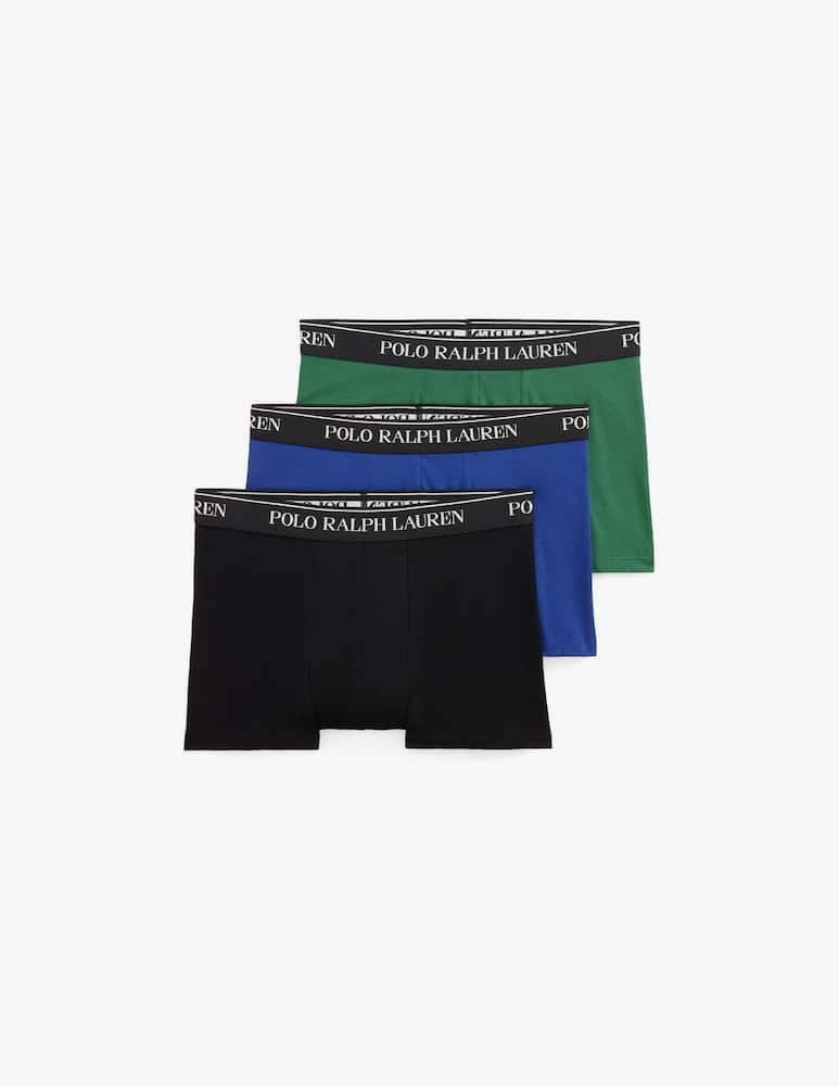 Polo Ralph Lauren Cotton trunk boxer 3-pack - picture 1 Polo Ralph Lauren Cotton trunk boxer 3-pack - picture 1
