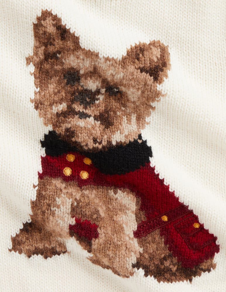 Polo Ralph Lauren Pullover in cotone con cane - immagine 3 Polo Ralph Lauren Pullover in cotone con cane - immagine 3