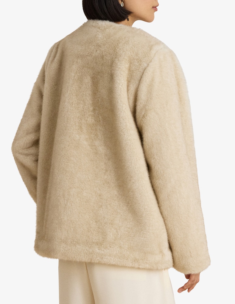 Lauren Ralph Lauren Faux fur coat - picture 3 Lauren Ralph Lauren Faux fur coat - picture 3