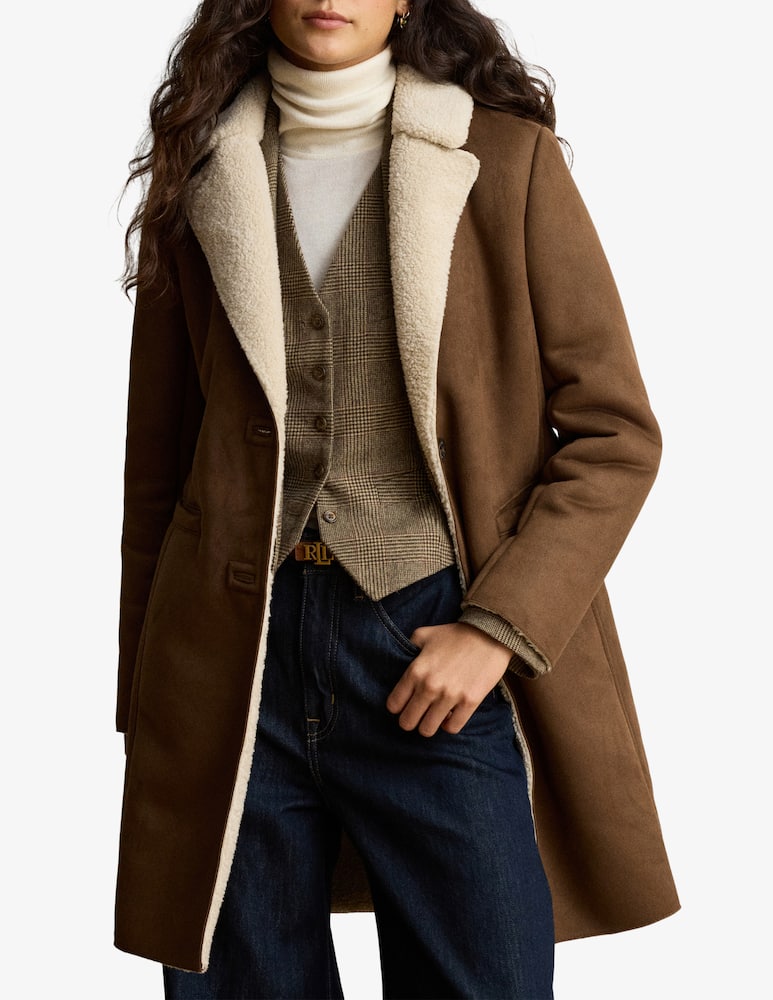 Lauren Ralph Lauren Faux fur coat - picture 1 Lauren Ralph Lauren Faux fur coat - picture 1