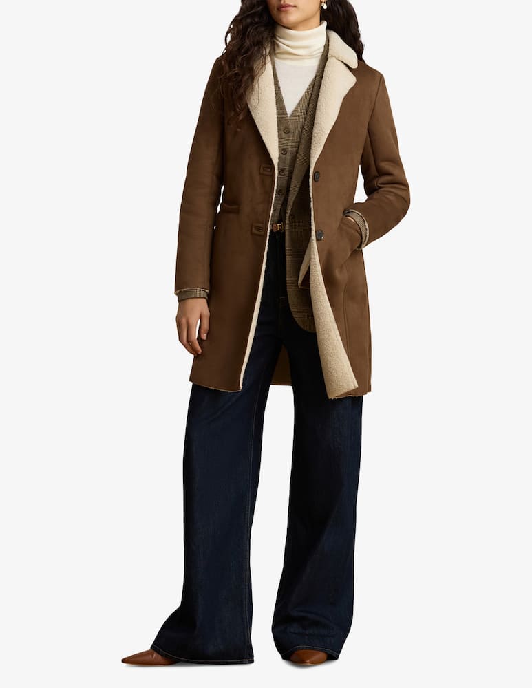 Lauren Ralph Lauren Faux fur coat - picture 2 Lauren Ralph Lauren Faux fur coat - picture 2