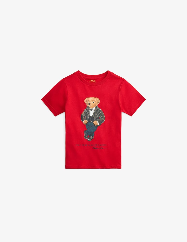 Polo Ralph Lauren T-shirt with bear print - picture 1 Polo Ralph Lauren T-shirt with bear print - picture 1