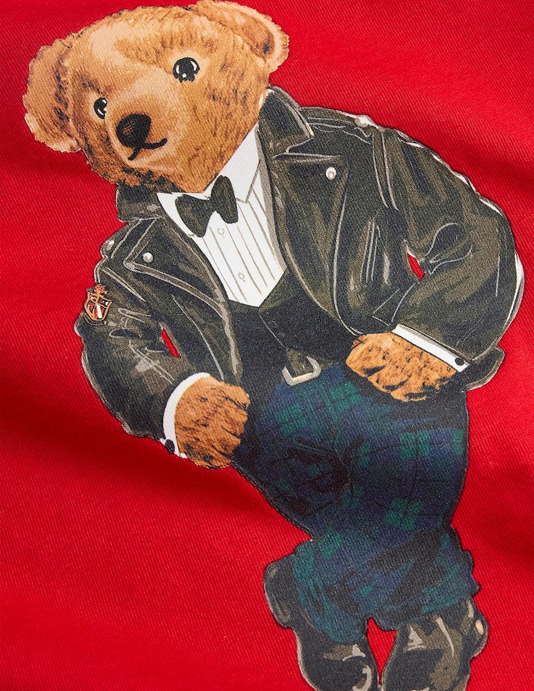 Polo Ralph Lauren T-shirt with bear print - picture 3 Polo Ralph Lauren T-shirt with bear print - picture 3