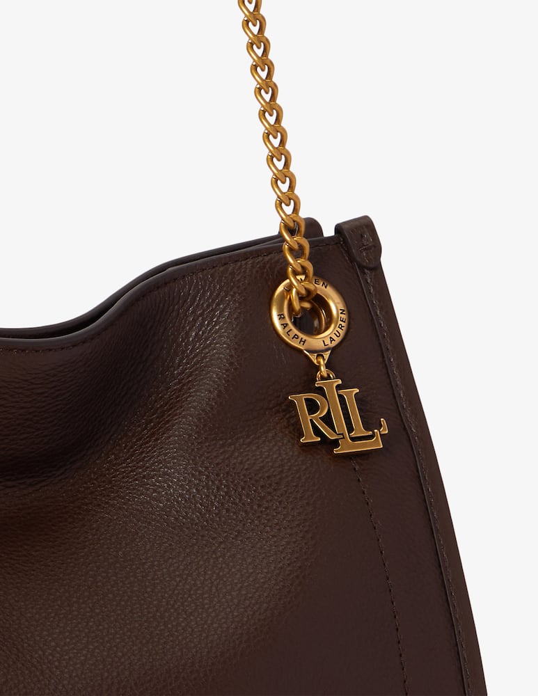 rinascente Lauren Ralph Lauren Borsa shopper media in pelle Bradley